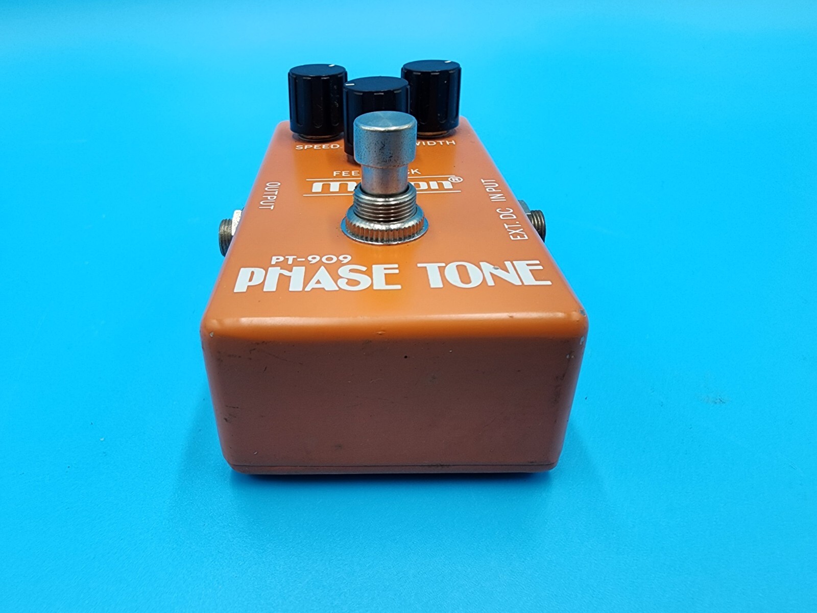 Vintage Rare Maxon PT-909 Phase Tone Guitar Effect Pedal Bass PT 909 LFO Analog