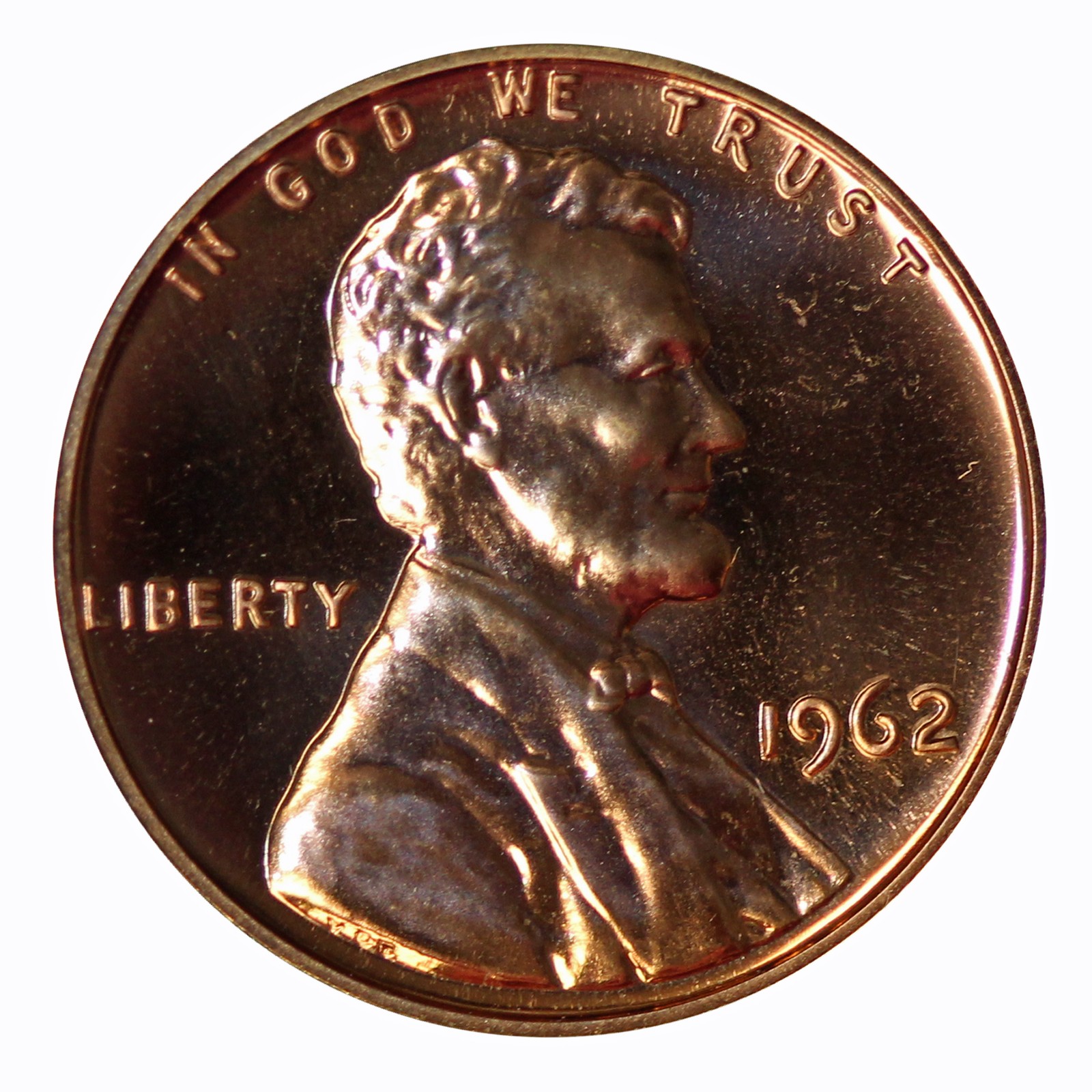 1962 Lincoln Memorial Cent Gem Proof Single Coin