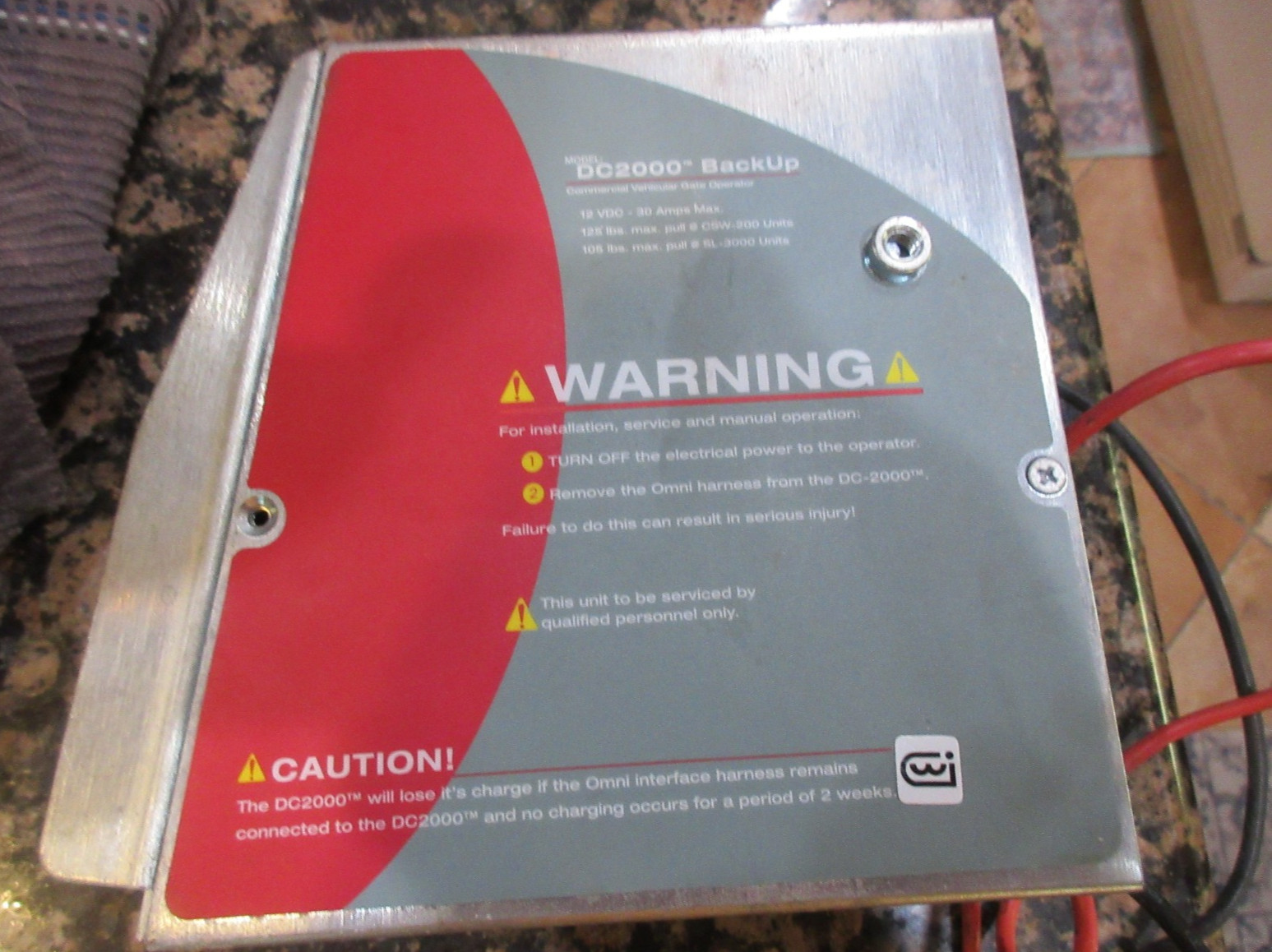 Liftmaster DC2000 Controller with Battery Backup - Controller Only USED NO BATT