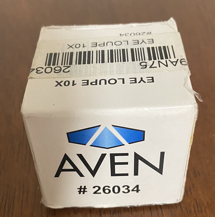 Aven Eye Loup Pocket Magnifying Glass (10X)