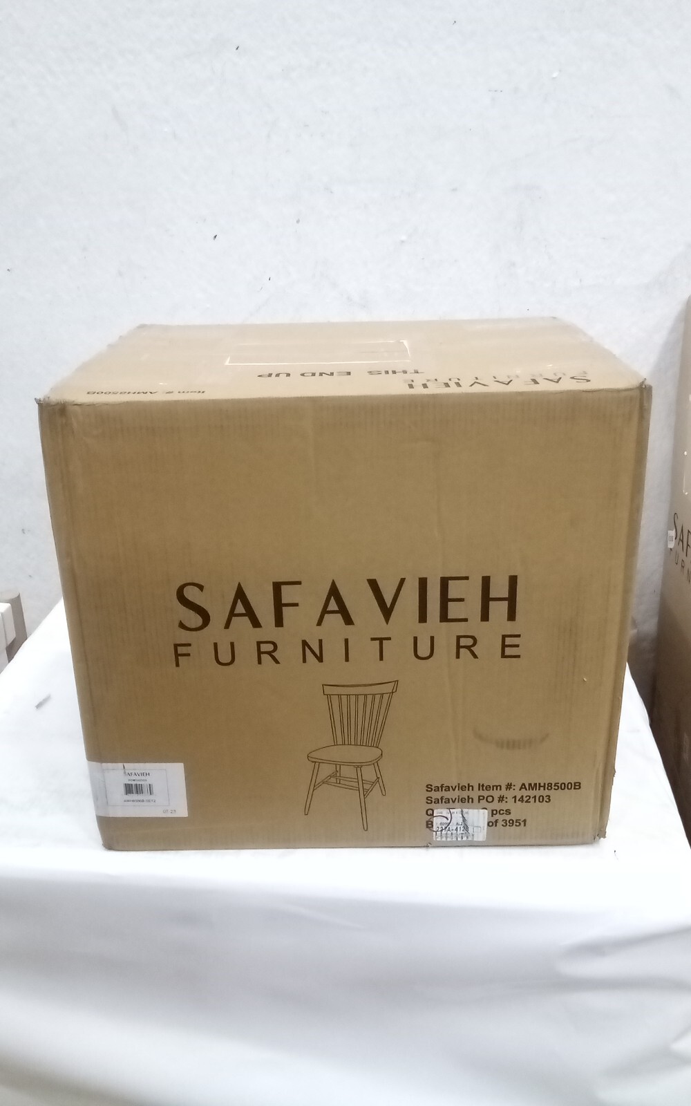 Safavieh PARKER SPINDEL SIDE CHAIR, Reduced Price 2172726191 AMH8500B