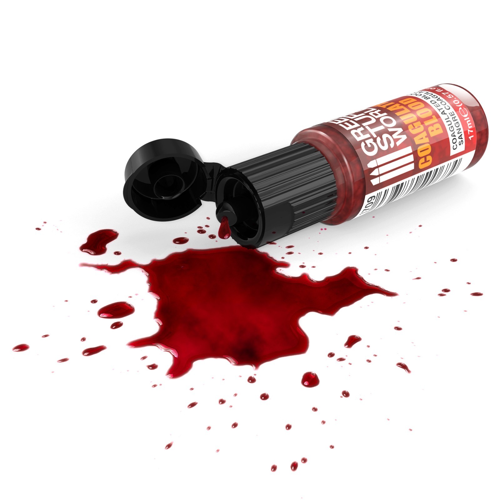 Coagulated Blood - Brush and Airbrush Acrylic Paint Miniatures - Modelling