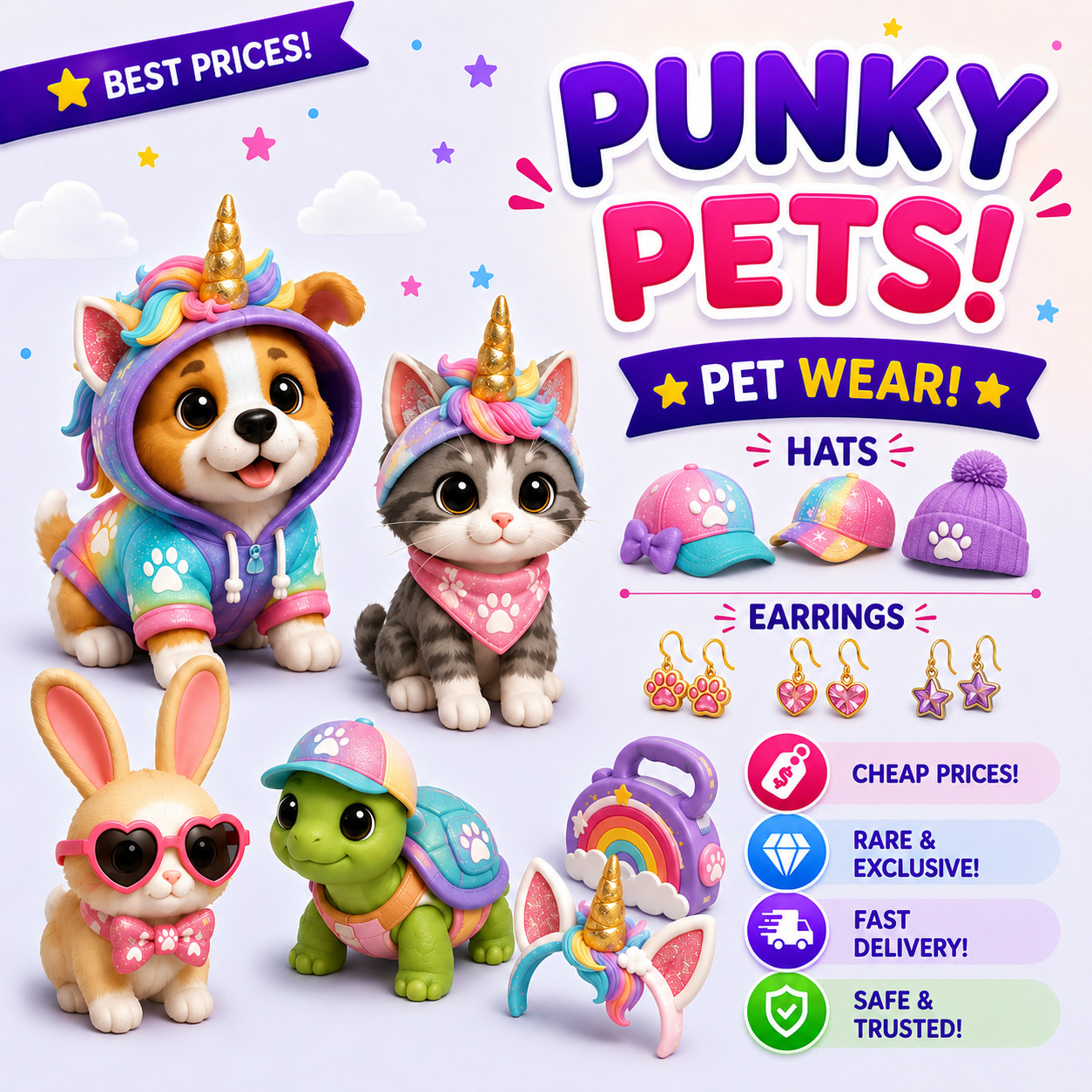 Adopt from Me your Pet Wear! 🔥 Cheap Prices • Fast Delivery 🔥 Preppy Pet Wear!