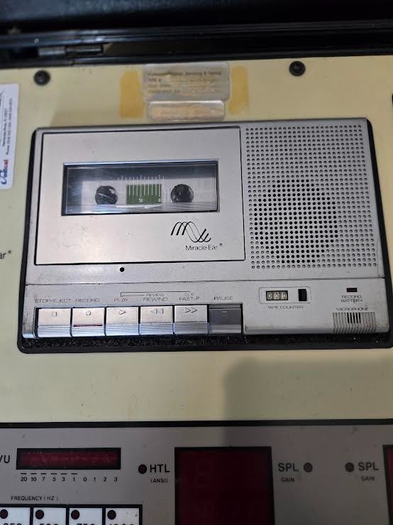 VINTAGE MIRACLE EAR MICROPROCESSOR AUDIOMETER GF AA CALIBRATED 2006 HEARING $299