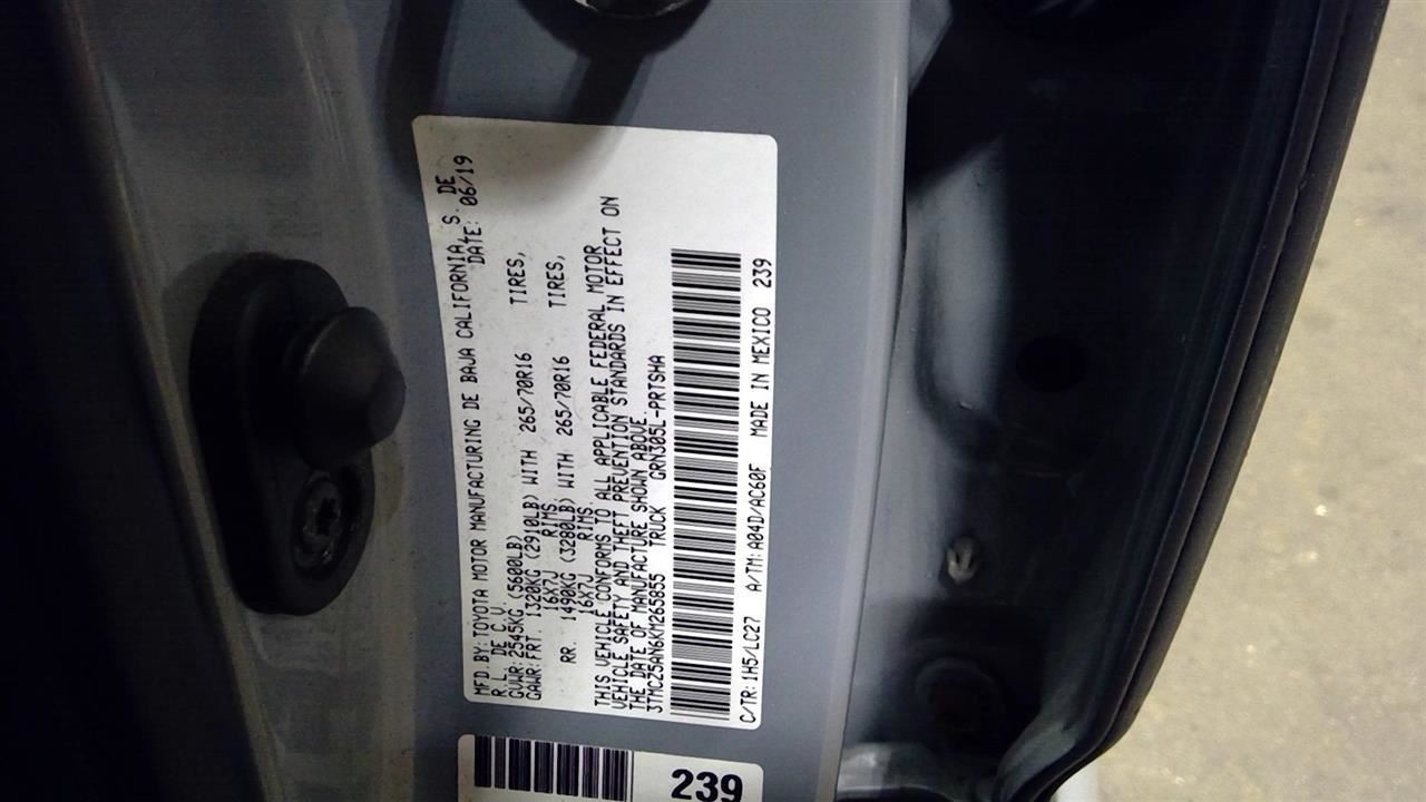Network Gateway Control Module Right Hand Dash Fits 18-23 TACOMA 89100-04030