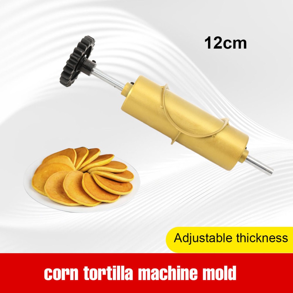 12cm Customized Mold Gold Mould For Corn Tortilla Making Machine Tacos Maker