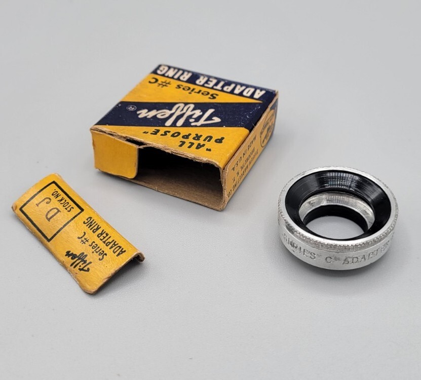 Vintage Tiffen All Purpose Series #C Adapter Ring