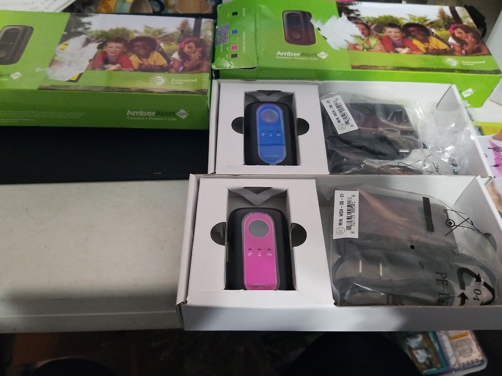 Lot of 2 Amber Alert GPS Locator,  (AT&T) AAGPS-3G -Seller