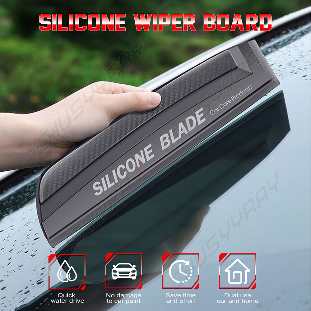 Non-Scratch Flexible Silicone Handy Squeegee Car Wrap Tools Water Window Wiper