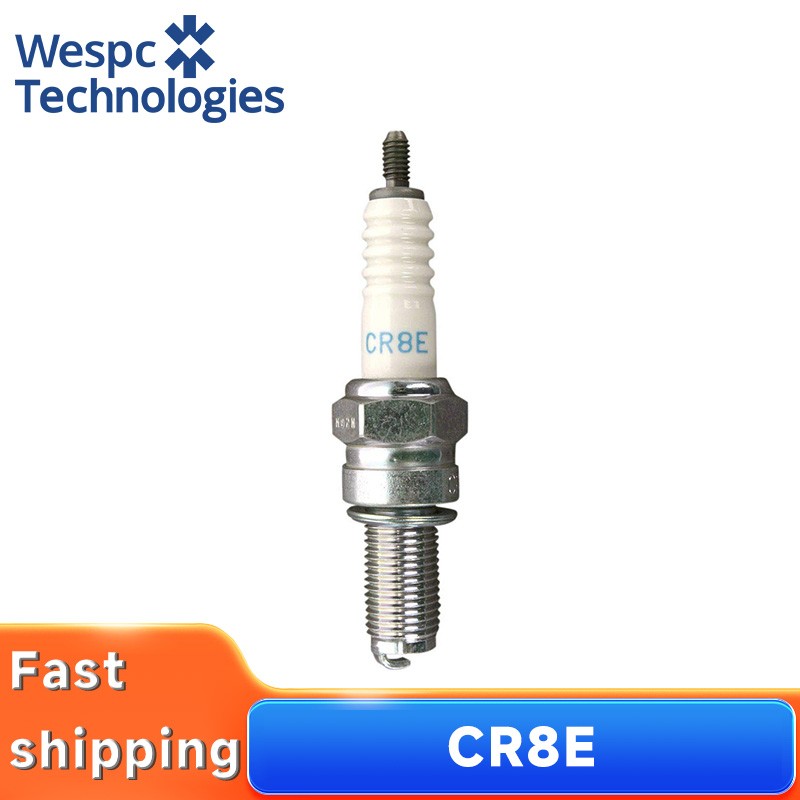 NGK CR8E 1275 Resistor Spark Plug for Universal Motorcycle 2Pcs Pack