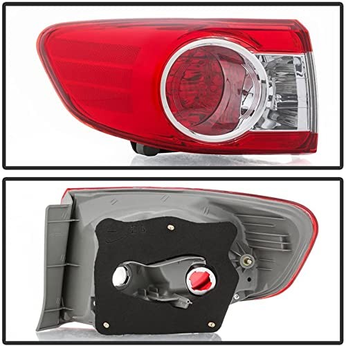 Outer Rear Tail Light Lamp Stop Brake Indicator Warning Light Driver