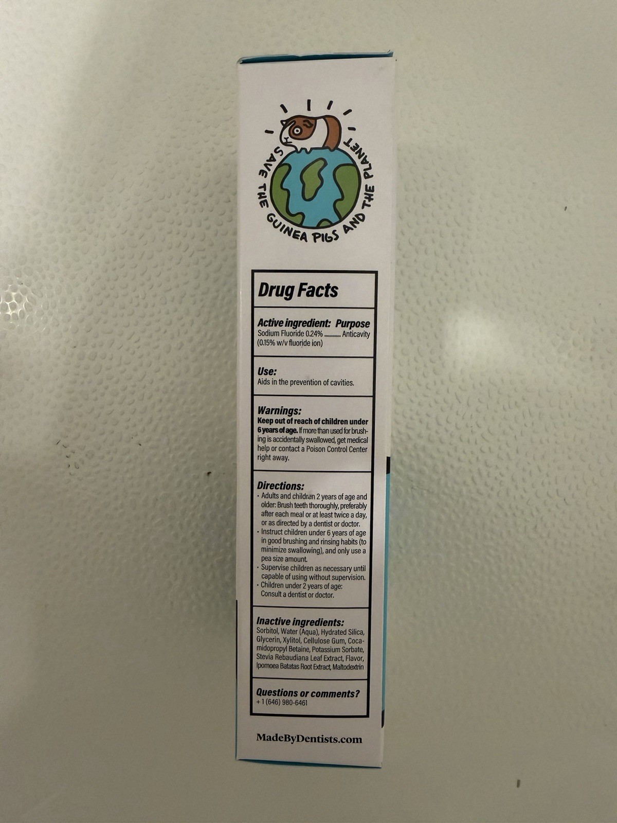 Made By Dentists Kids Toothpaste Eyeball Juice Fluoride 4.2oz 3 Pack