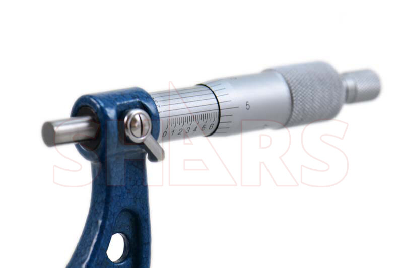 Shars 2-3" x 0.0001" Outside Micrometer Solid Metal Frame New Save $20.24 P}