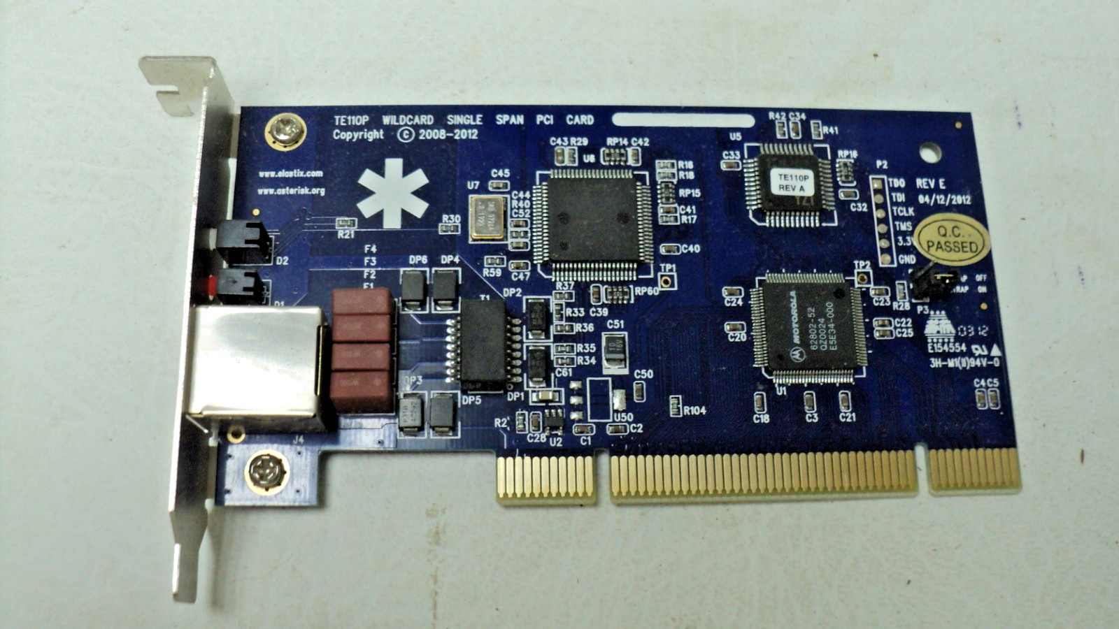 Digium Wildcard TE110P  Single Span PCI Tested