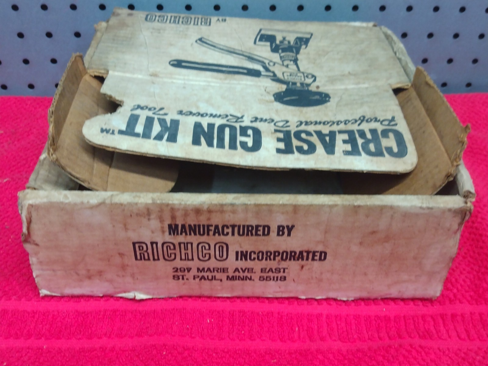 Vtg Richco Crease Gun Kit Model 200 Dent Puller Body Work