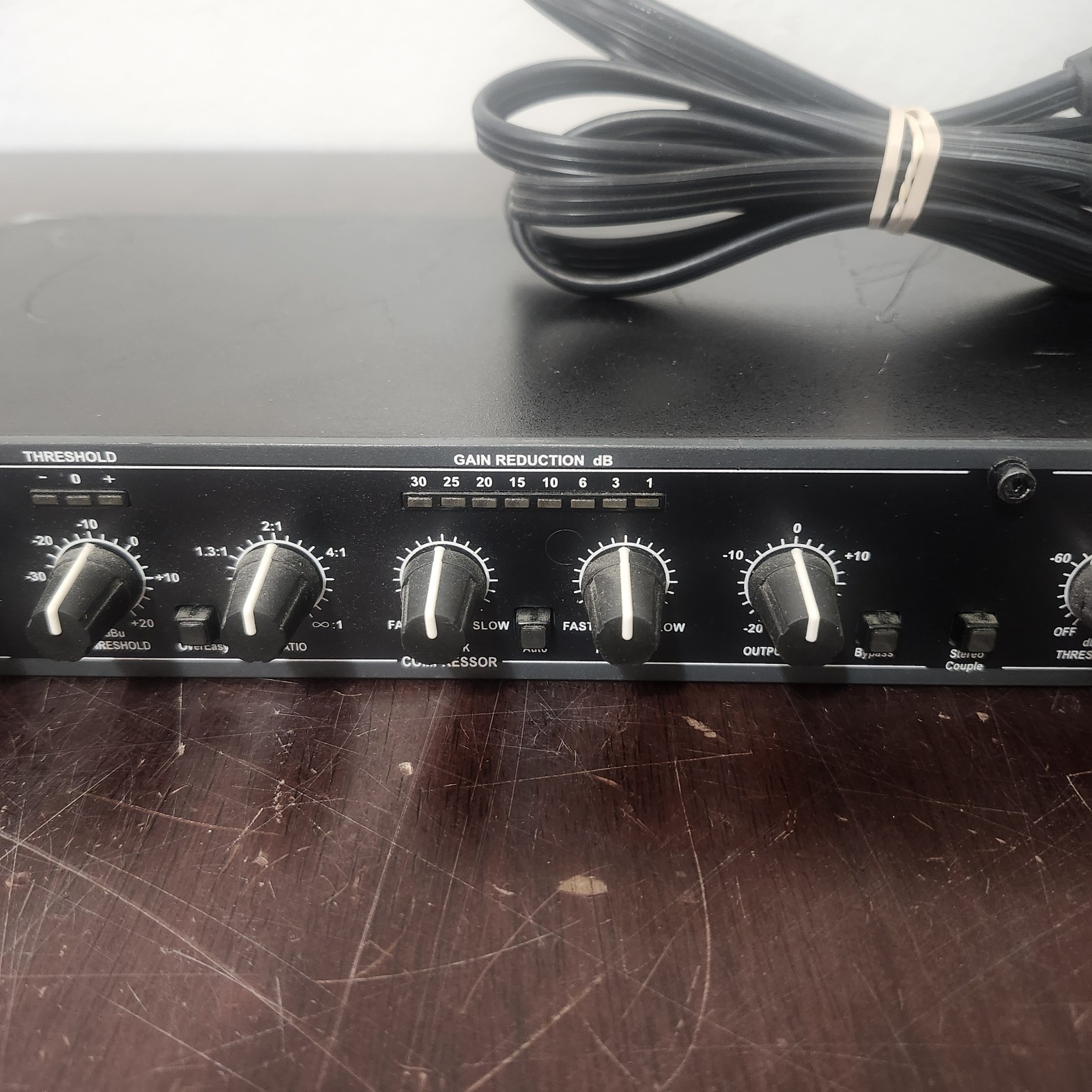 DBX 266XL Compressor Limiter Gate Dual Channel 2 Pro Audio Rack Mount