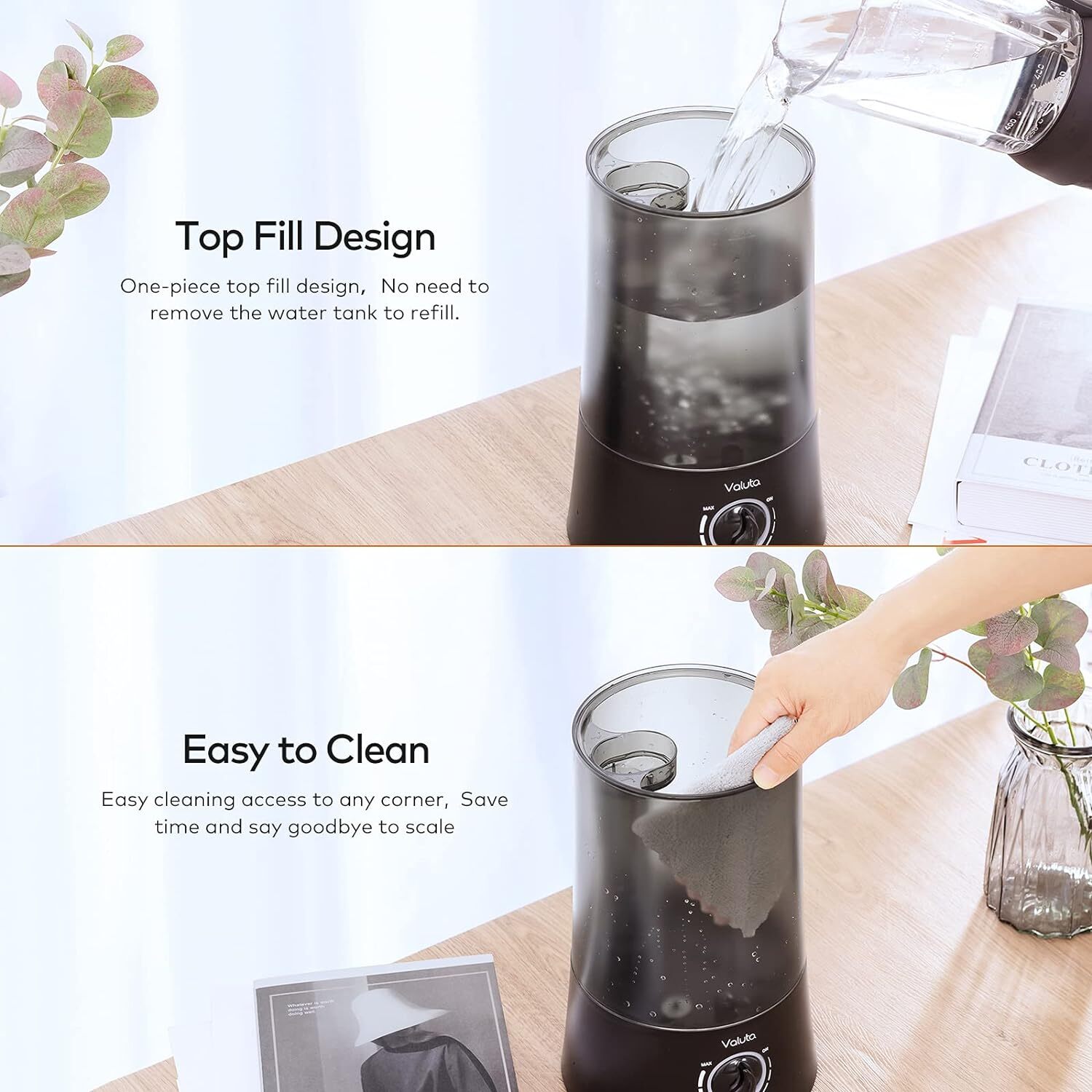 Humidificadores Para Dormitorio - Humidificador De Niebla Fria De 4L Difusor De