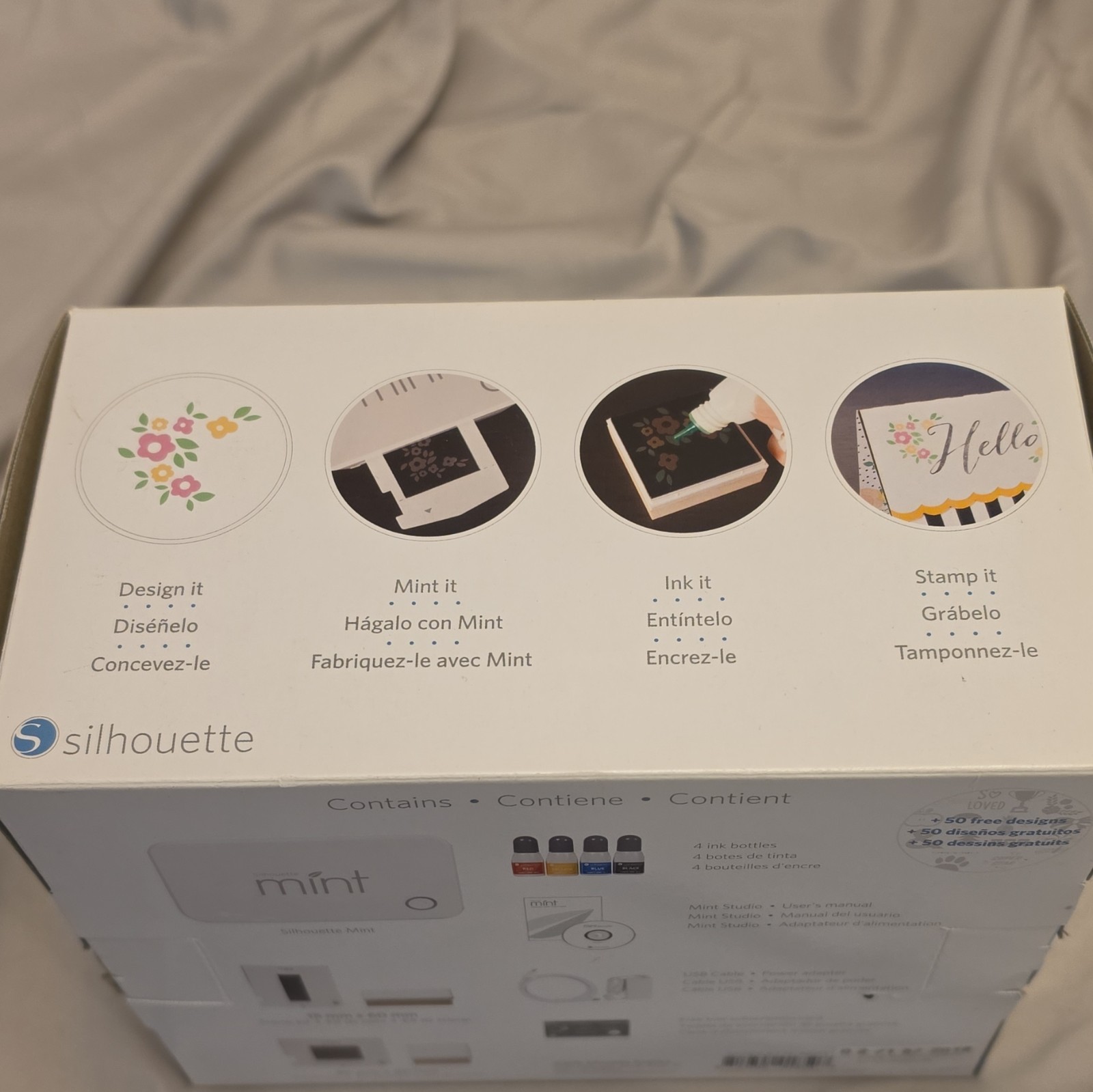 Silhouette Mint Custom Stamp Maker Machine Kit with Accessories