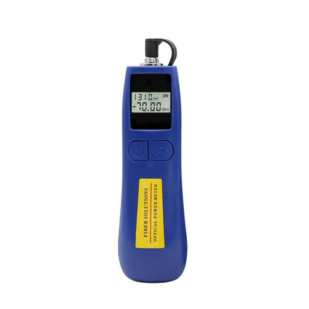 Compact Optical Power Meter ‑70dBm To +26dBm Sensitive Fiber Optic Power Tester
