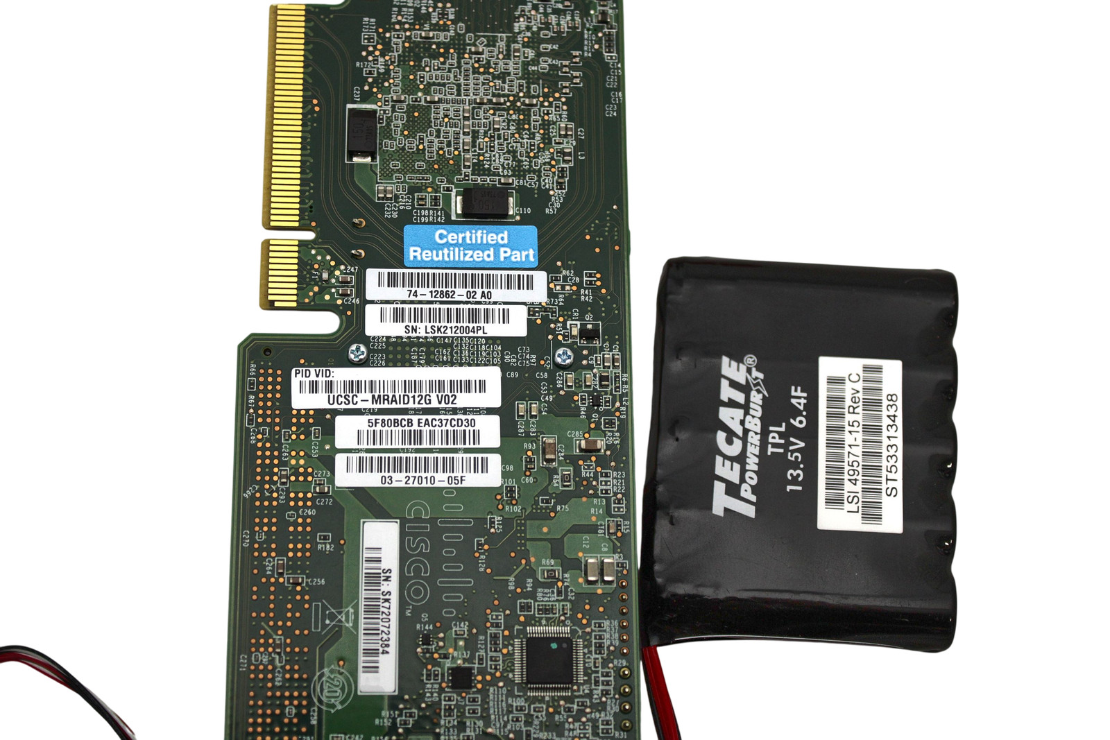 Cisco UCSC-MRAID12G-2GB 2GB SAS 12GBPS RAID Controller