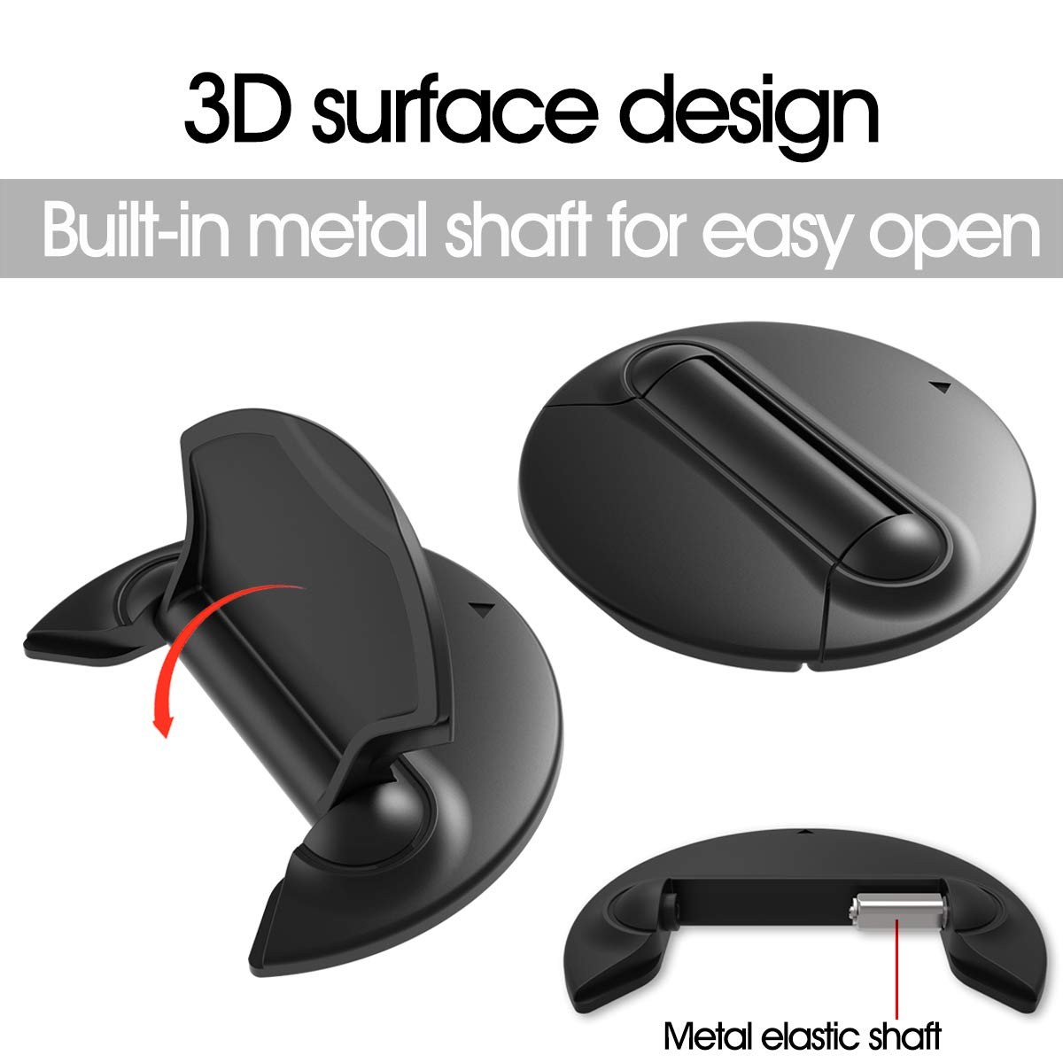 Portable Mini Laptop Stand for Desk Foldable Invisible Laptop Riser Lightweig...