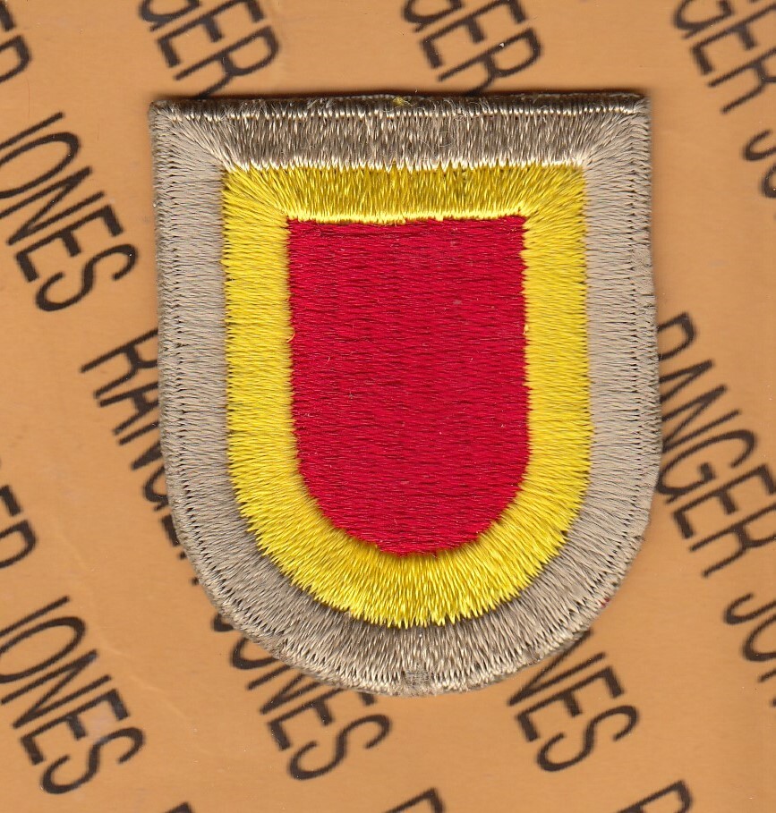 Co E 426th Supply & Services Bn S&S Support QM Airborne beret flash patch c/e