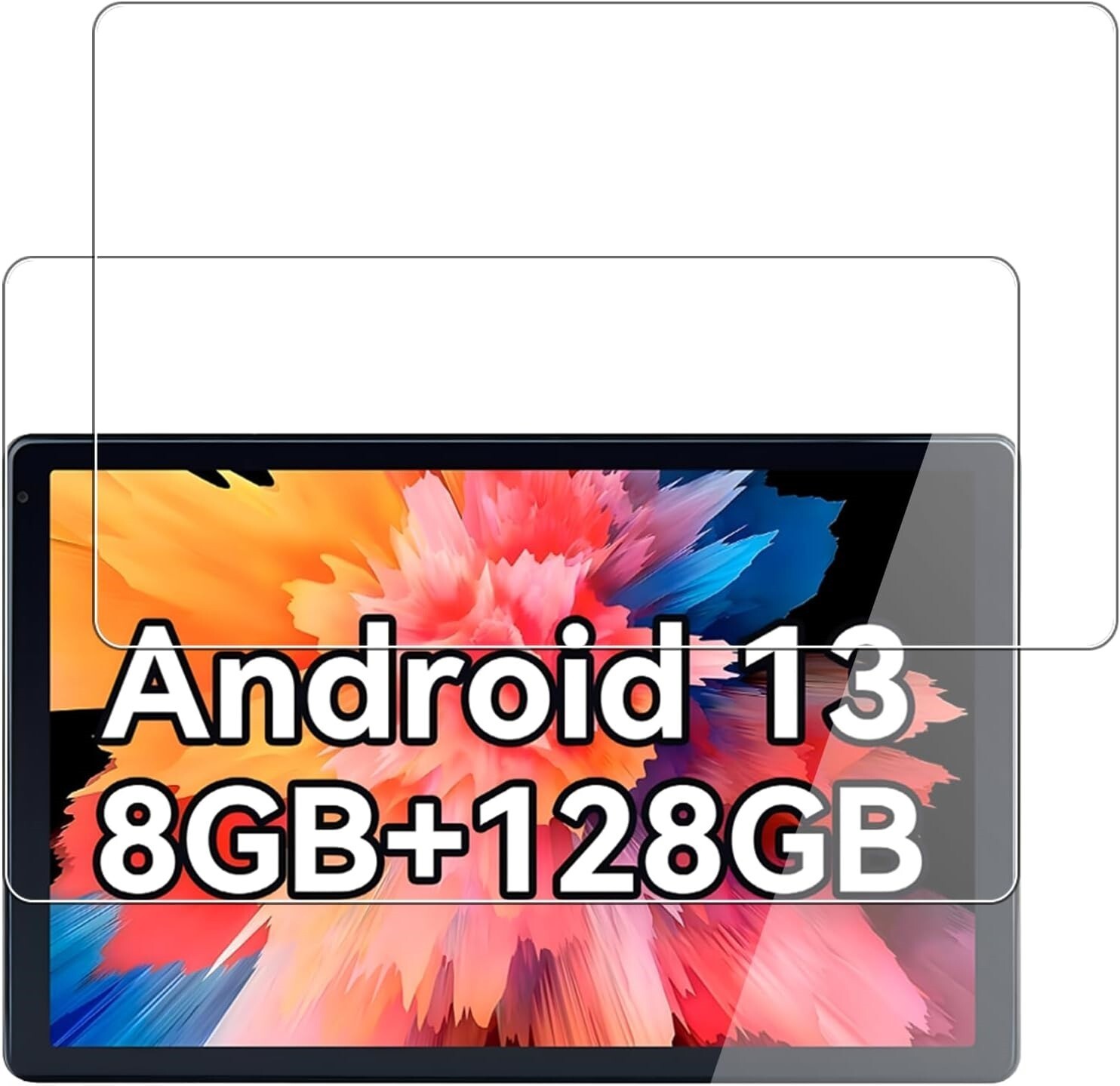 2 PACK Glass Screen Protector for C107 / OC101 / D10A / EP103A 10.1 inch Tablet