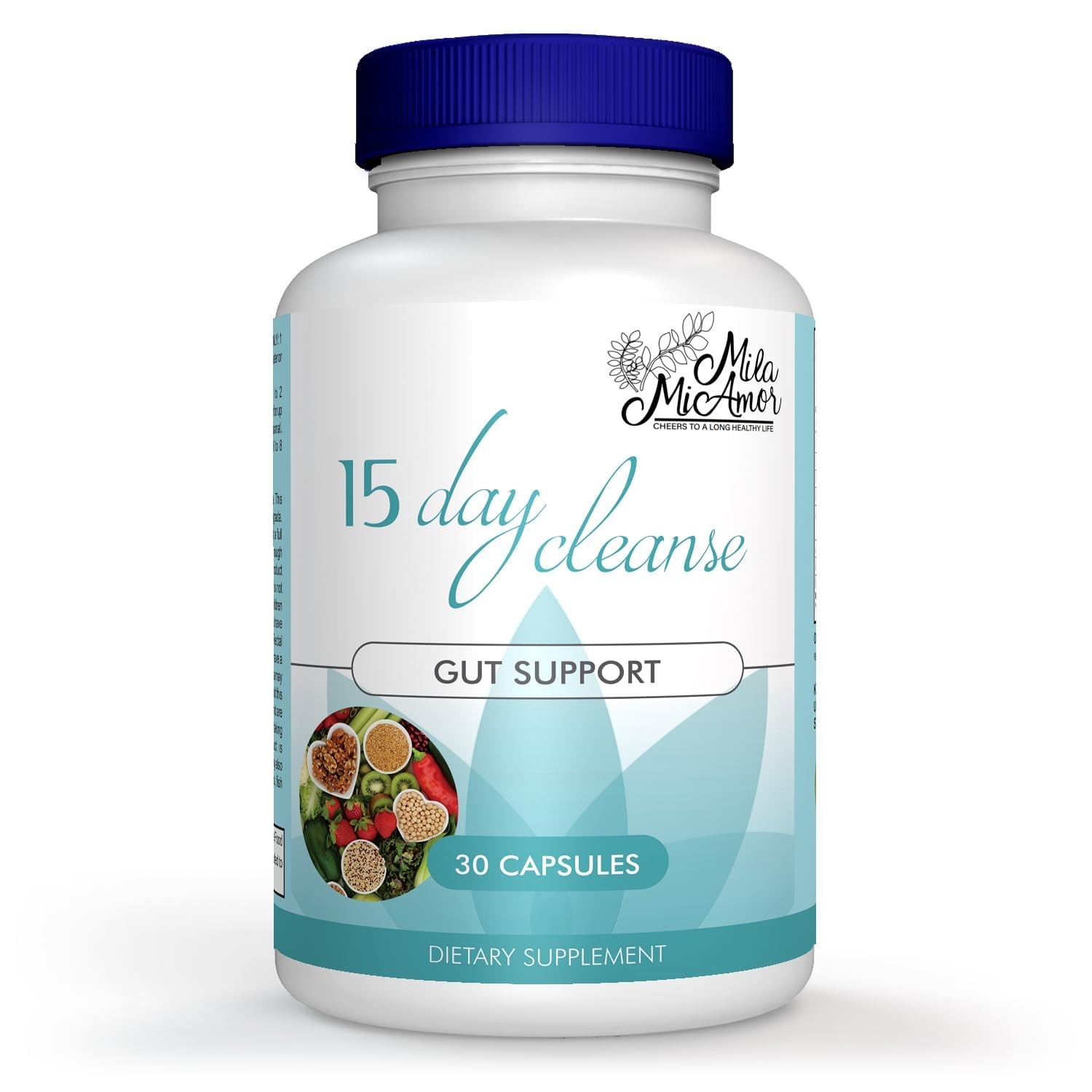 Mila Miamor 15 Day Gut Cleanse Detox Supplement Exp 05/2026 Digestive Health