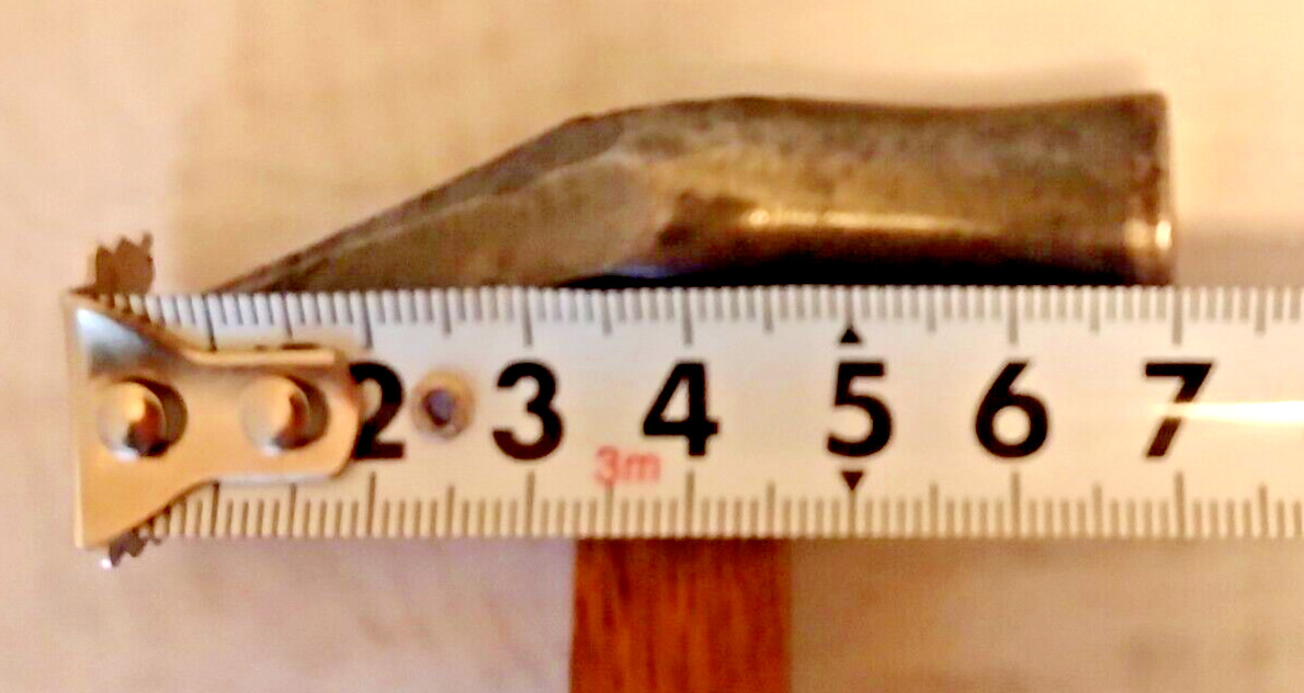 Japanese mini hammer a sturdy tool made of Showa era iron 2.7inch 80g