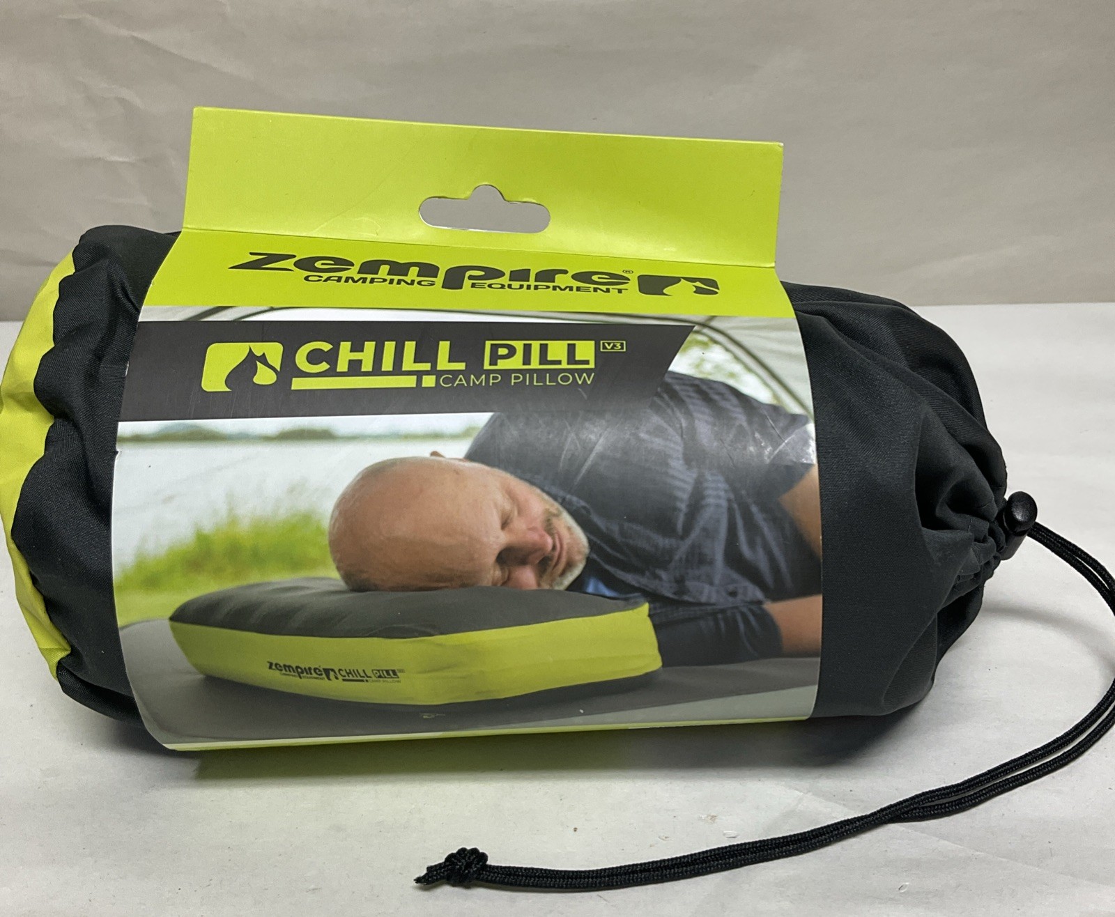 Chill Pill Zempire SI V3- Self Inflatable Pillow- Free Shipping