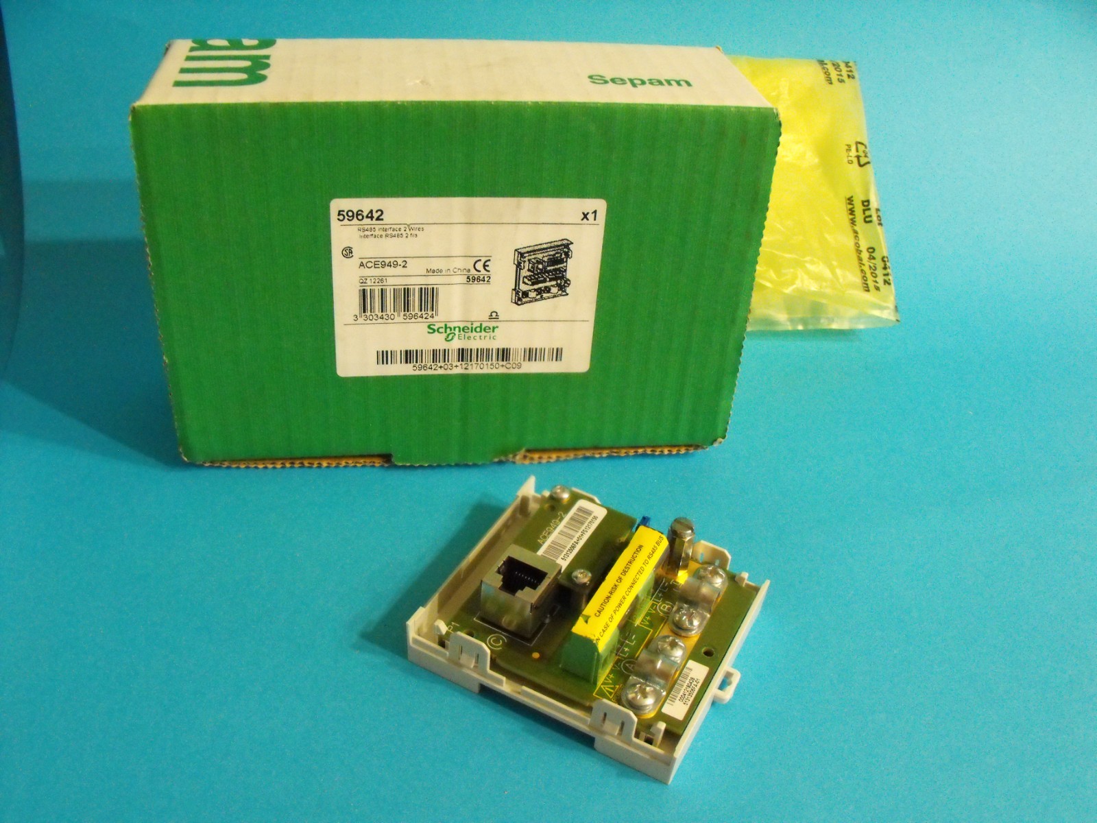 SCHNEIDER ELECTRIC 59642.ACE949-2 CT INTERFACE MODULE.NEW