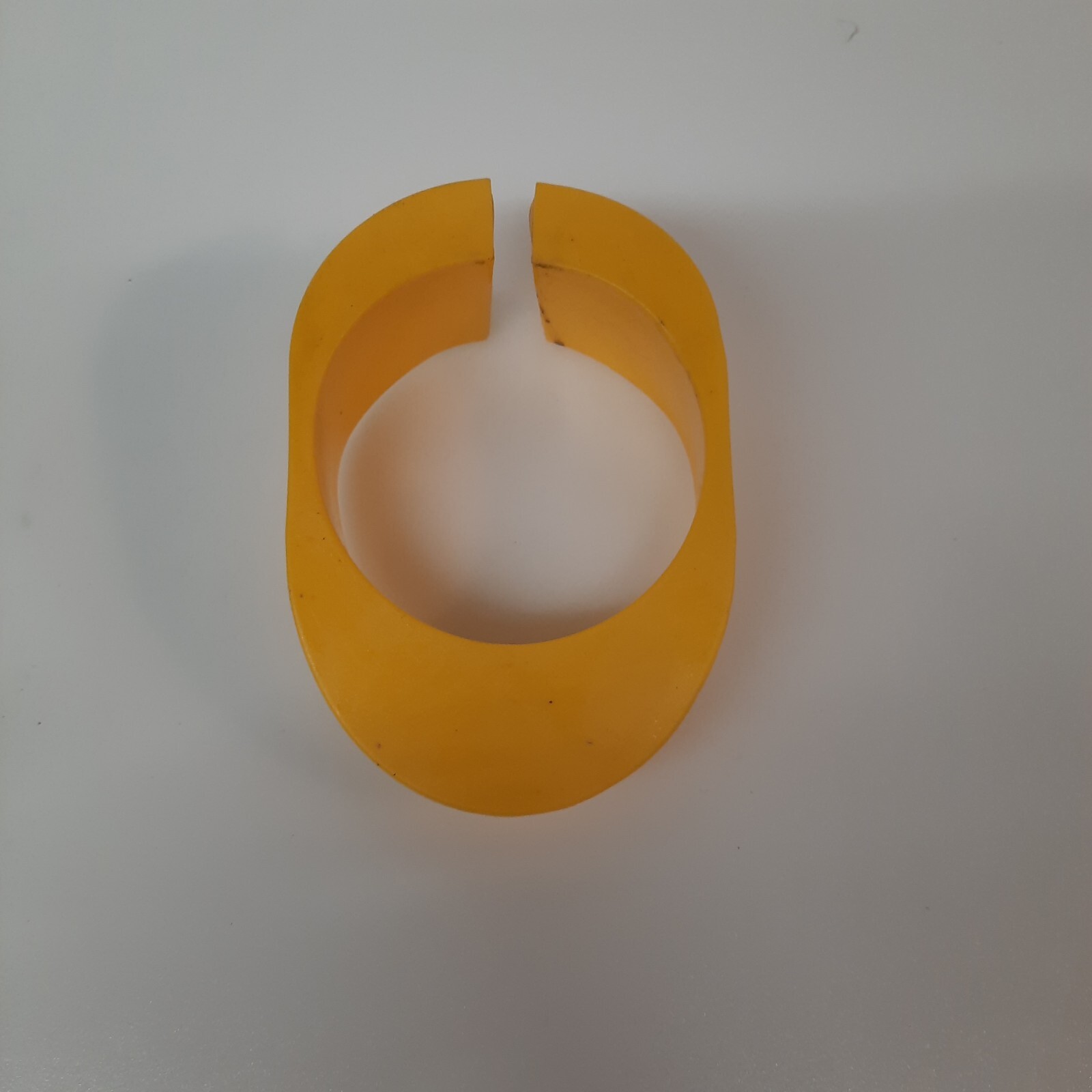 LIVESTRONG LS 8.0E Console Mast Cover Yellow Flexible Elliptical Part