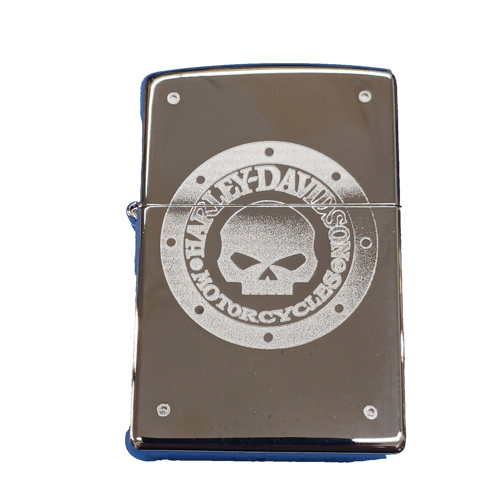 Zippo Harley Davidson Logo & Skull 29657