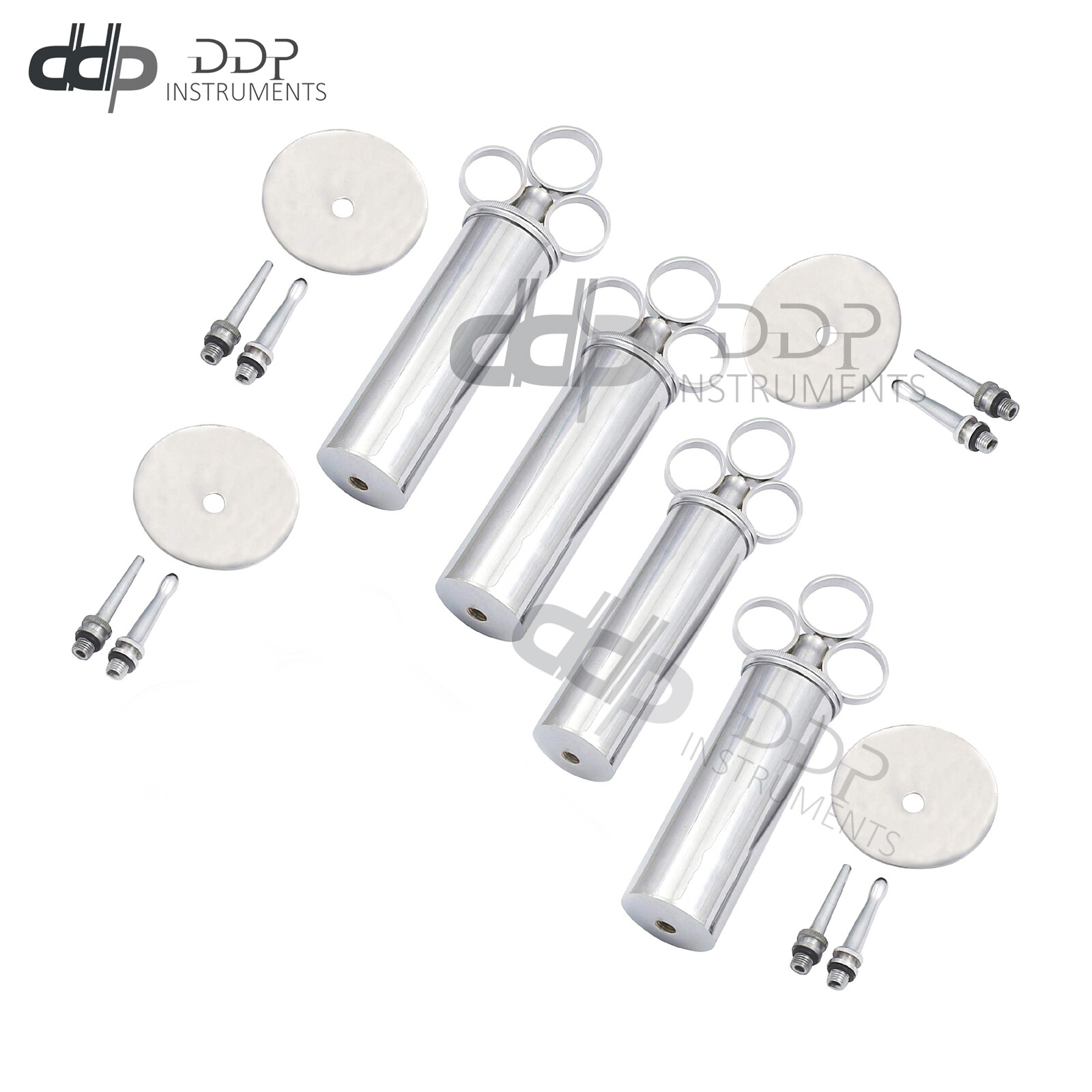 3-8oz Ear Syringe Brass Wax Remover Surgical Veterinary Instruments