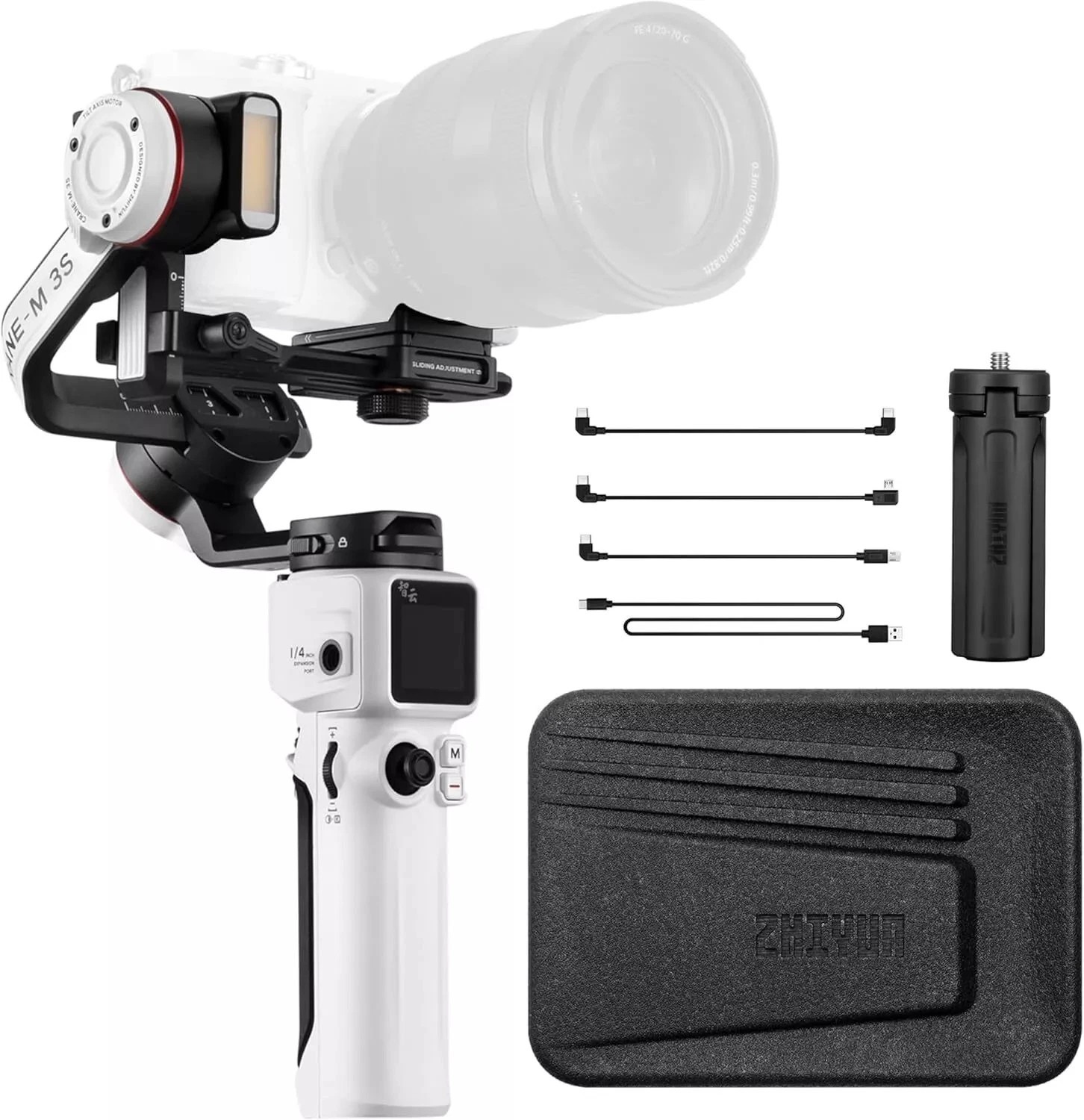 Zhiyun Crane M3S Handheld Gimbal Stabilizer for Smartphone Action Cameras DSLR
