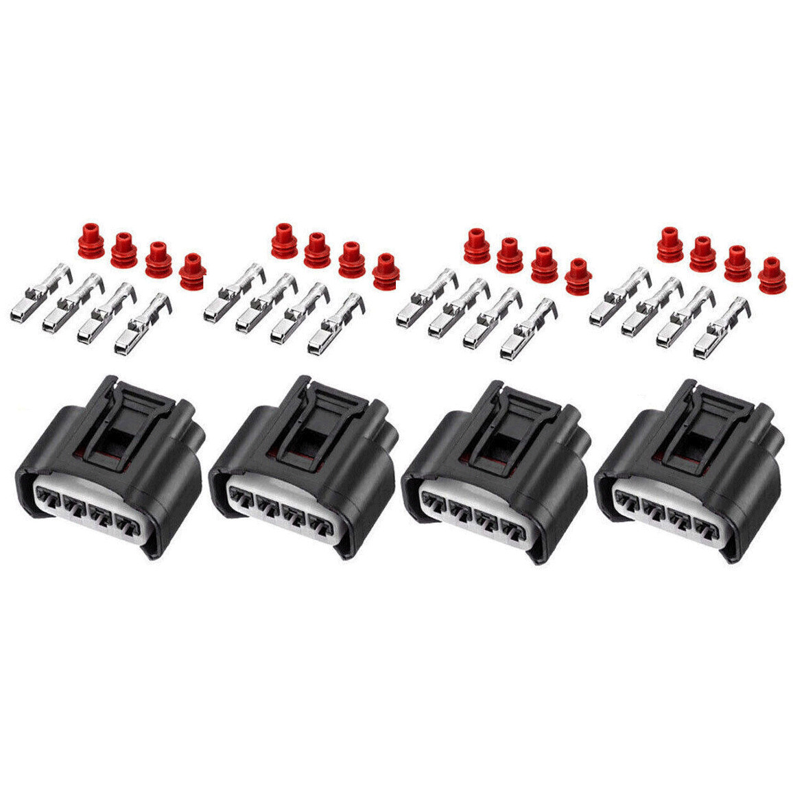 4x Fit For Toyota Camry 2002-2008 90980-11885 Ignition Coil Plug Connector US
