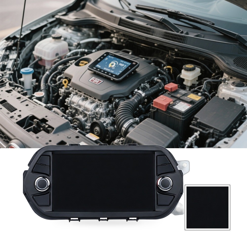 Large Screen GPS Navigation Car MP5 Carplay Suitable for Fiat Egea 15-2017