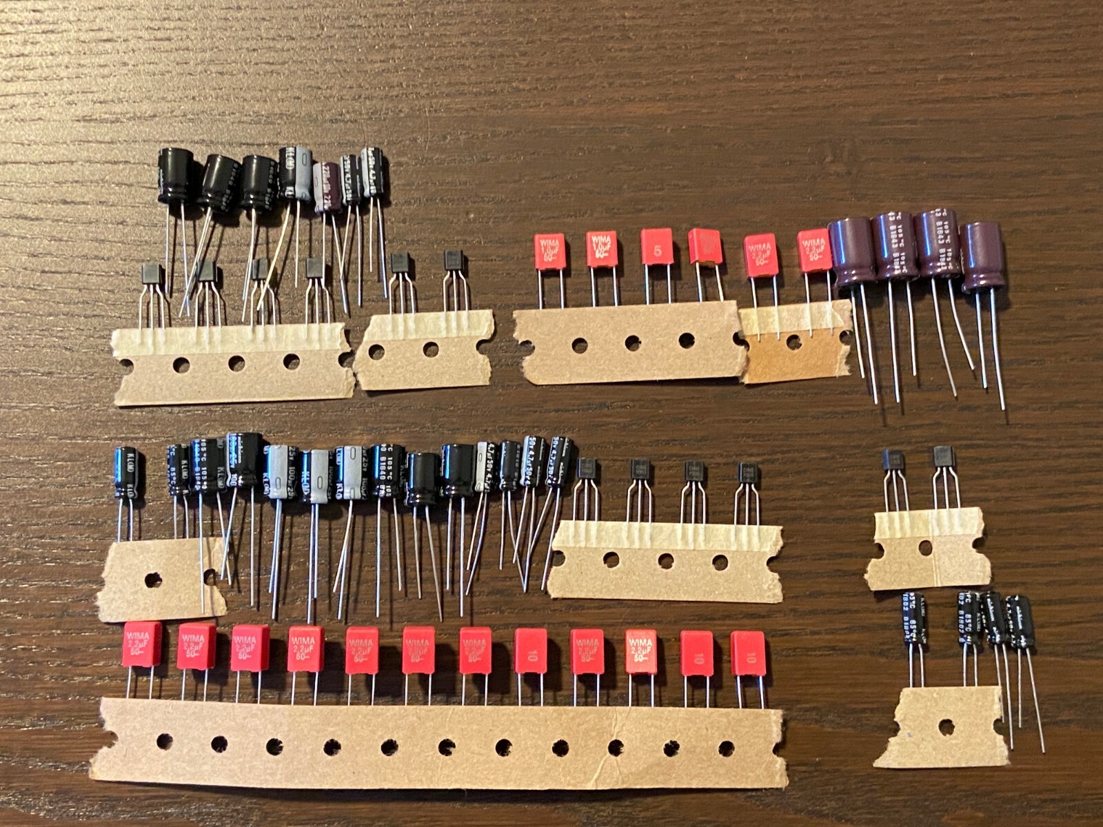 Pioneer SX-1050 Preamp Boards Rebuild Kit AWG-040 & AWG-041 Recap & Repair Kit