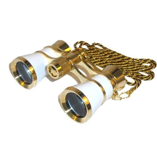 HQRP Opera Theatre Binocular 3X25 Lady Glasses w/Case Optics Lens prism Coated