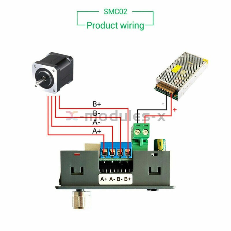 42 57 Stepper Motor Speed Controller Driver Forward Reverse Module Pulse DC5-30V
