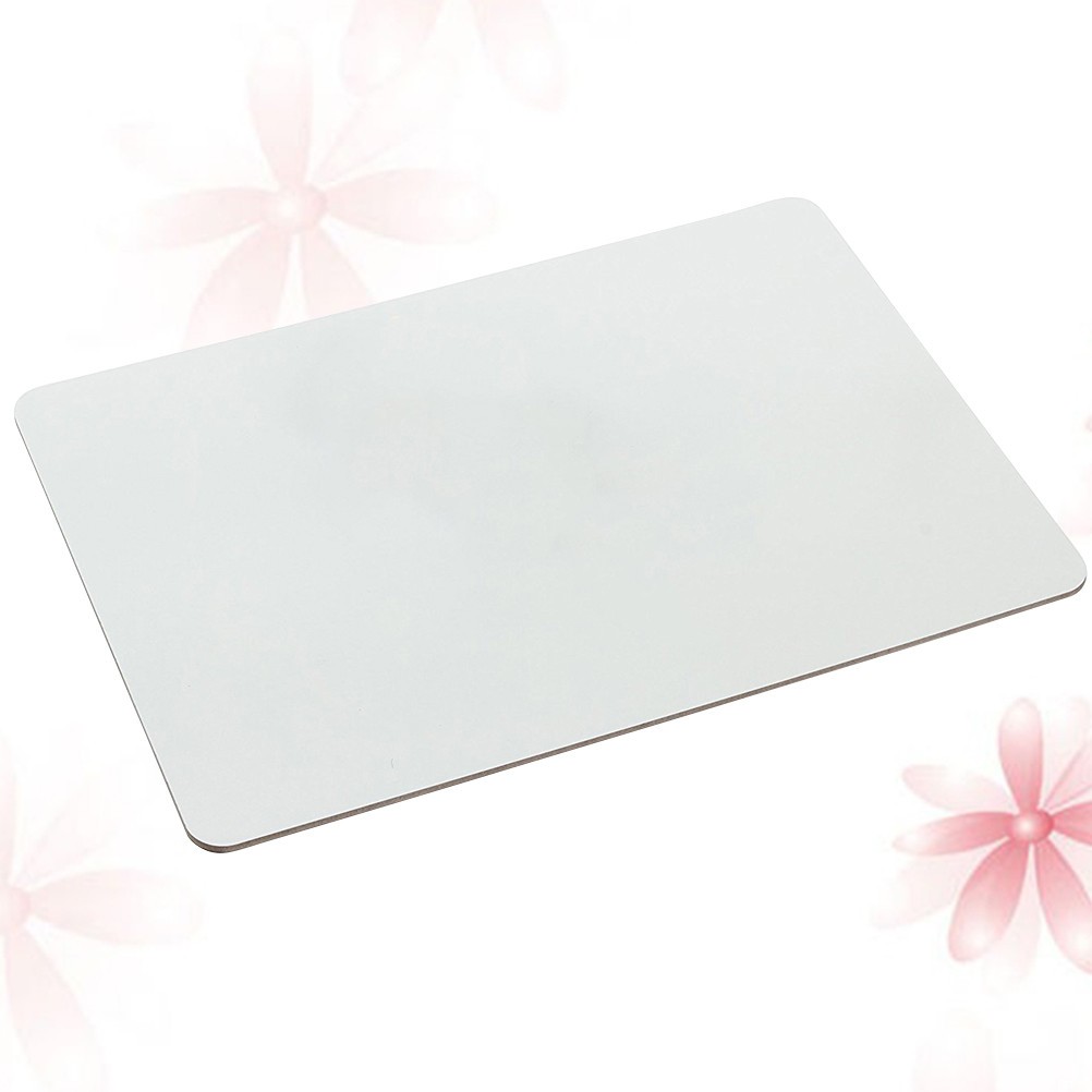 5Pcs Desktop White Board Small Whiteboard Reusable Planner Office Message Board