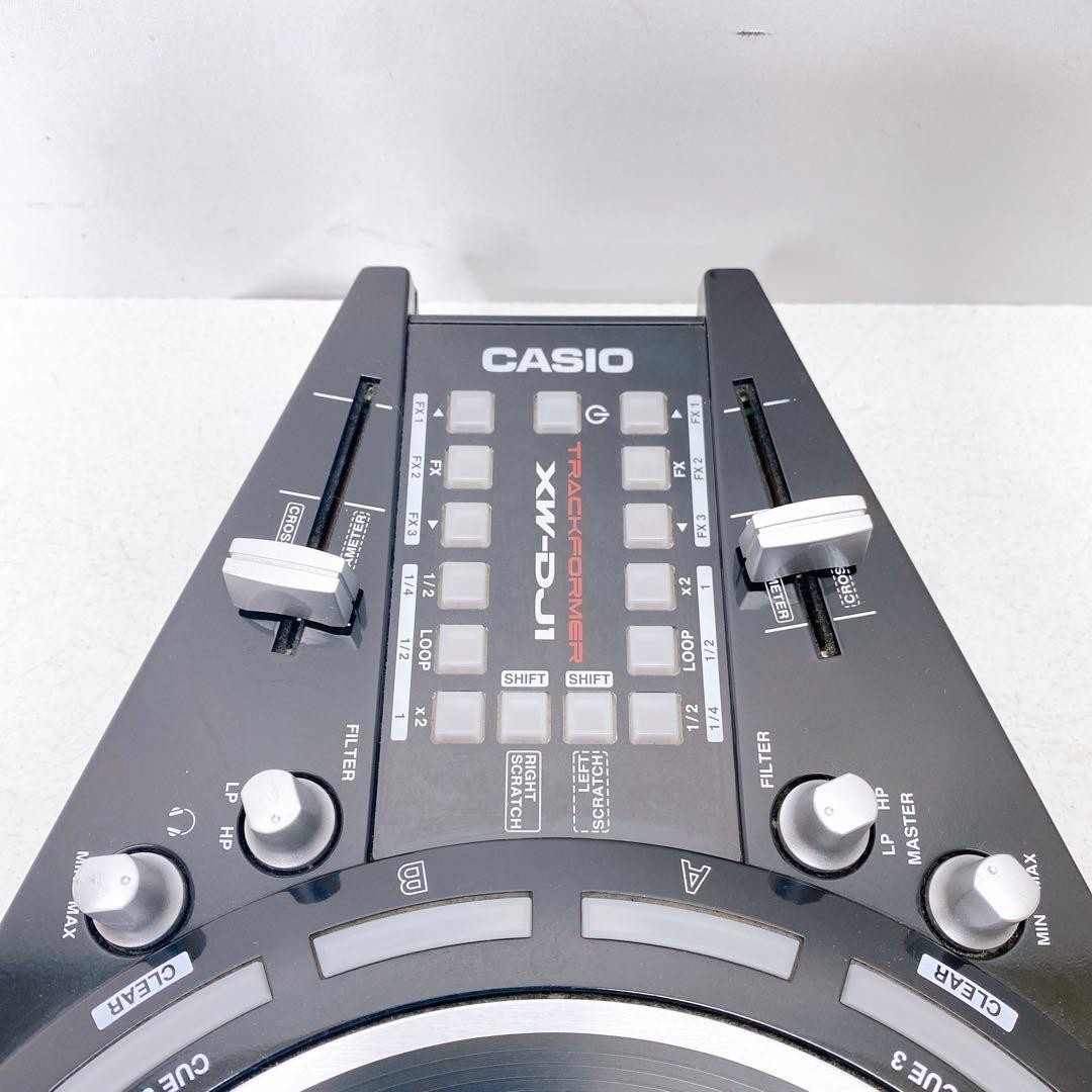Casio XW-DJ1 Track Former DJ Controller USB MIDI Compact Portable Tested - JAPAN