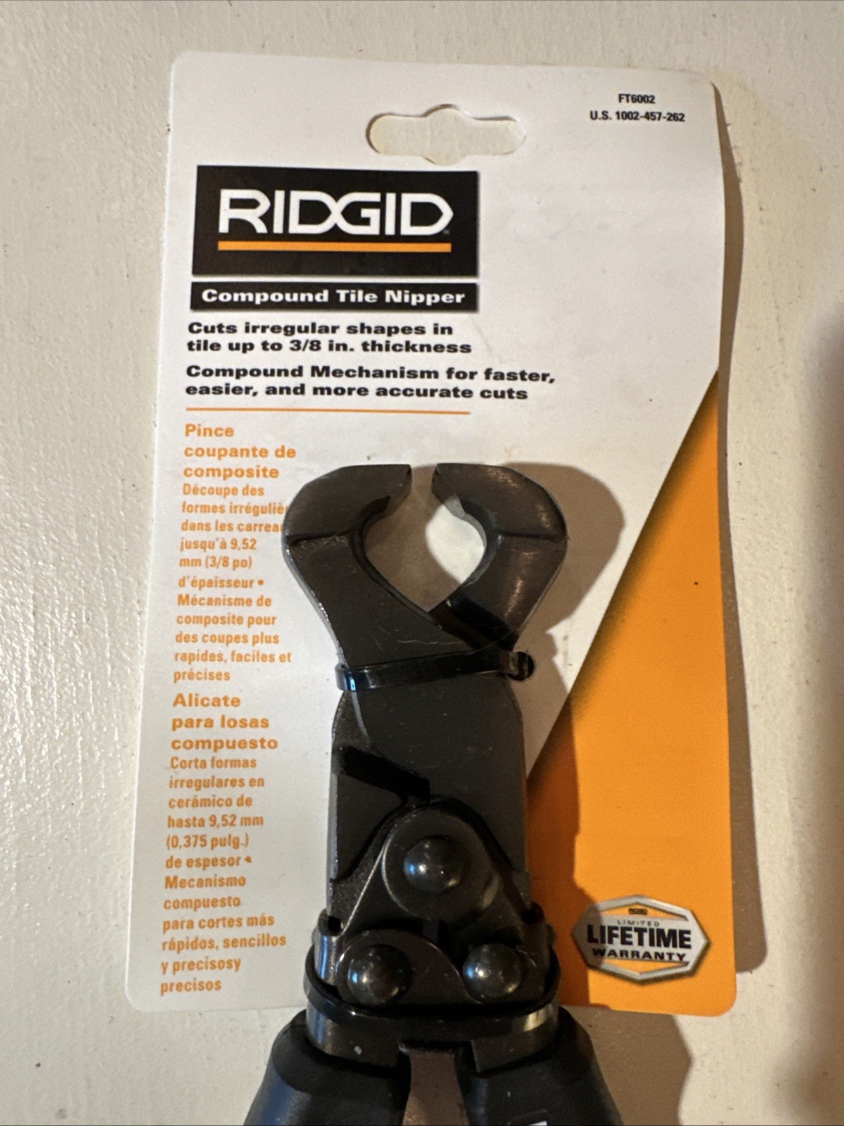 Ridgid Compound Tile Nipper FT6002