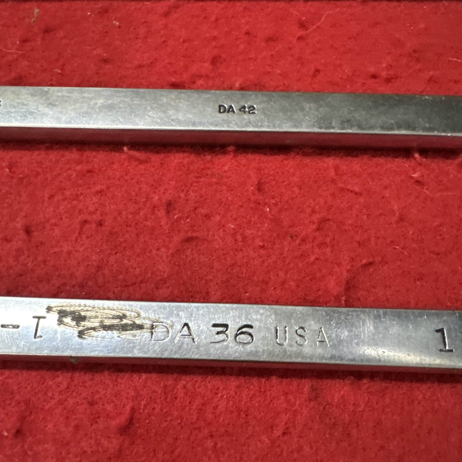 Mac Tools USA 3 Piece Open Ended Wrench Set DA 44, DA 42, DA 36