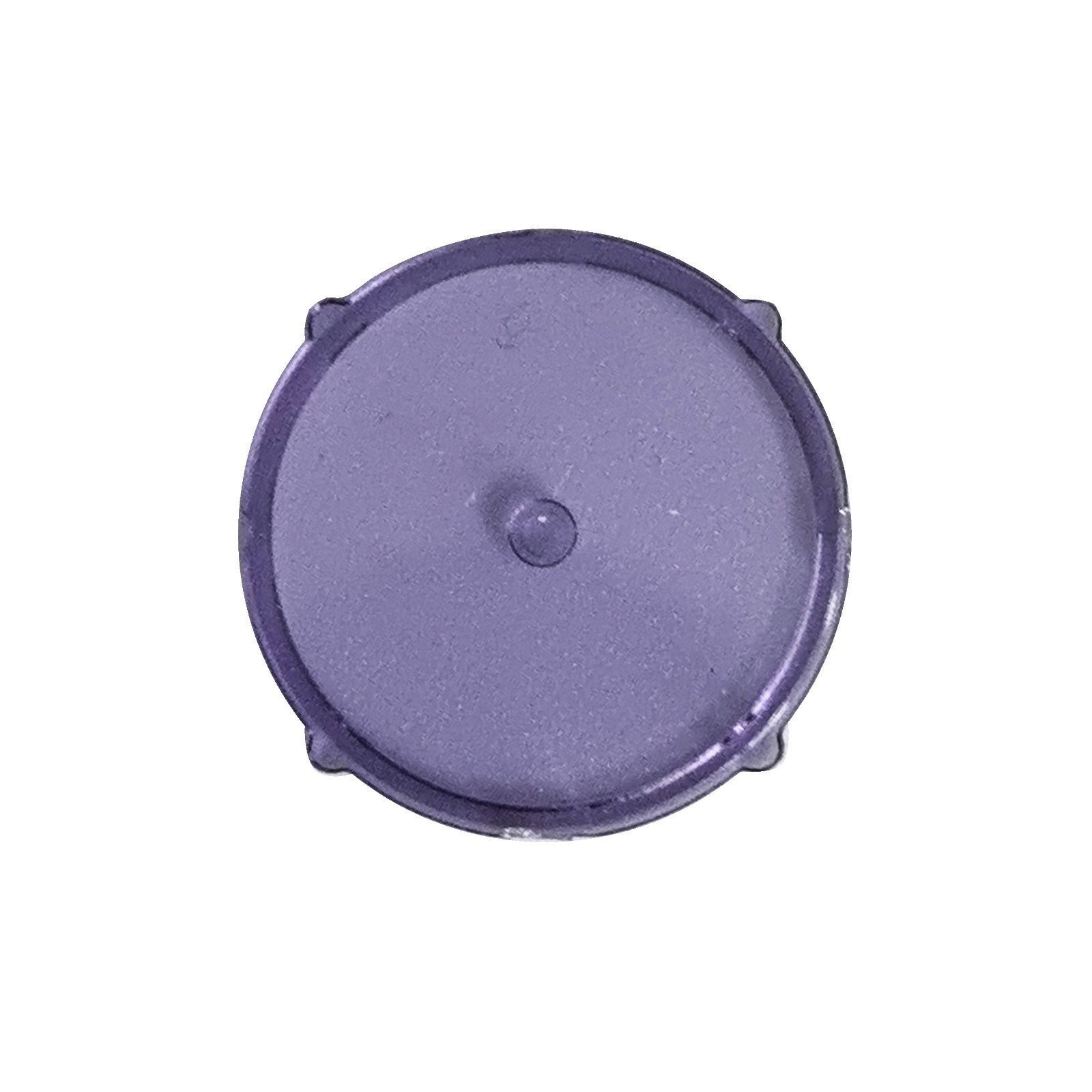 Clear Violet iPod Video Classic Black Center Click Wheel Button 5th 5.5 Purple