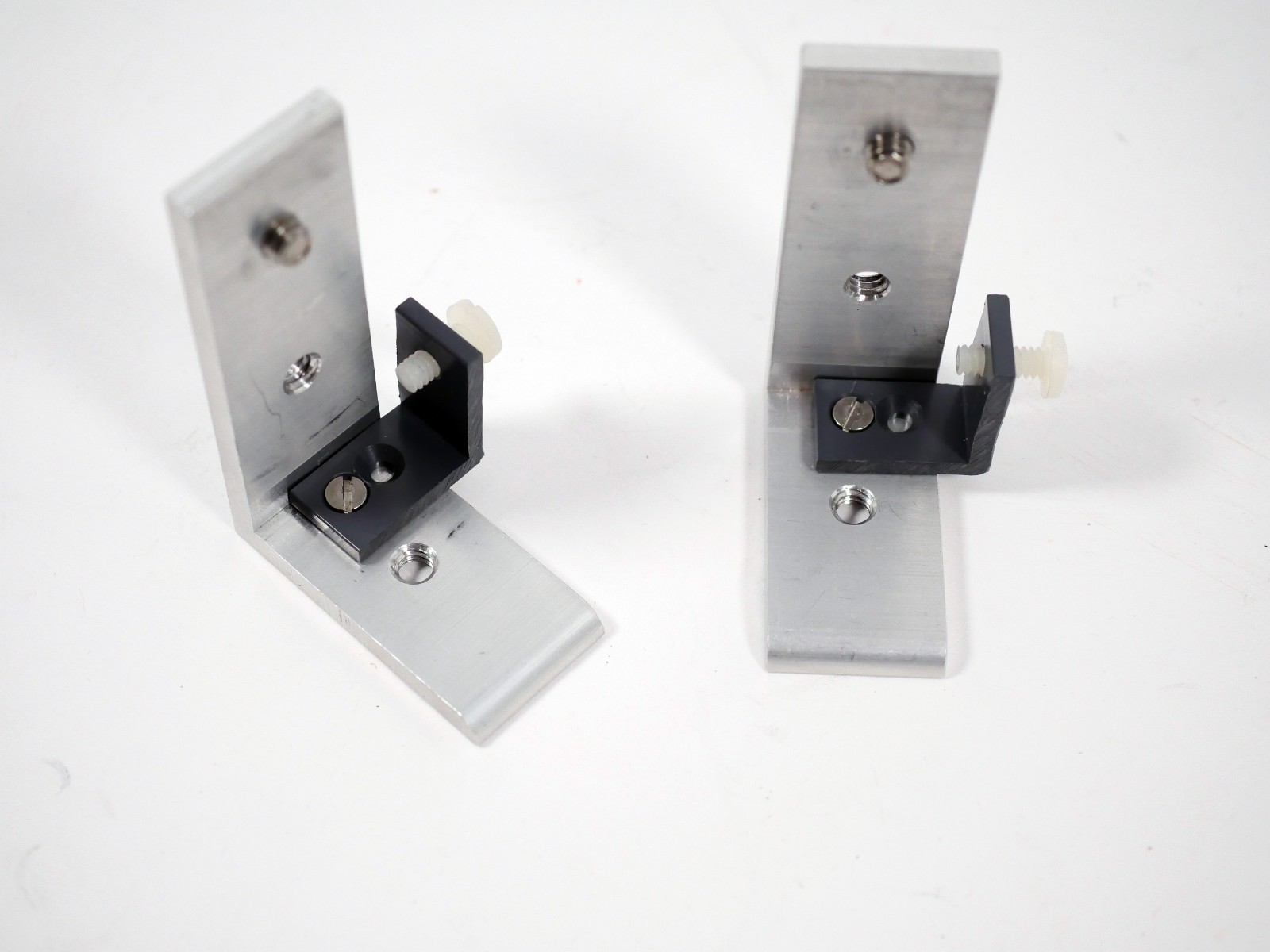 Custom twin Camera bar for 3D stereo photography 12" sliding posts vertical