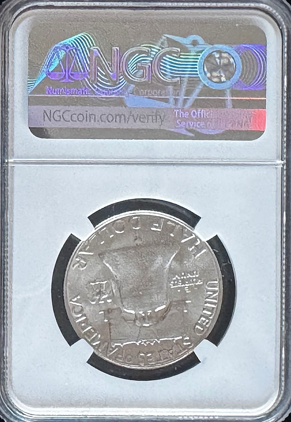 1956 Franklin Half Dollar NGC MS65-#100