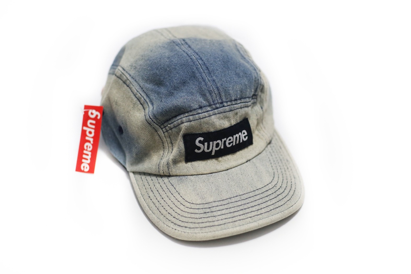 Supreme Washed Chino Twill Camp Cap FW25