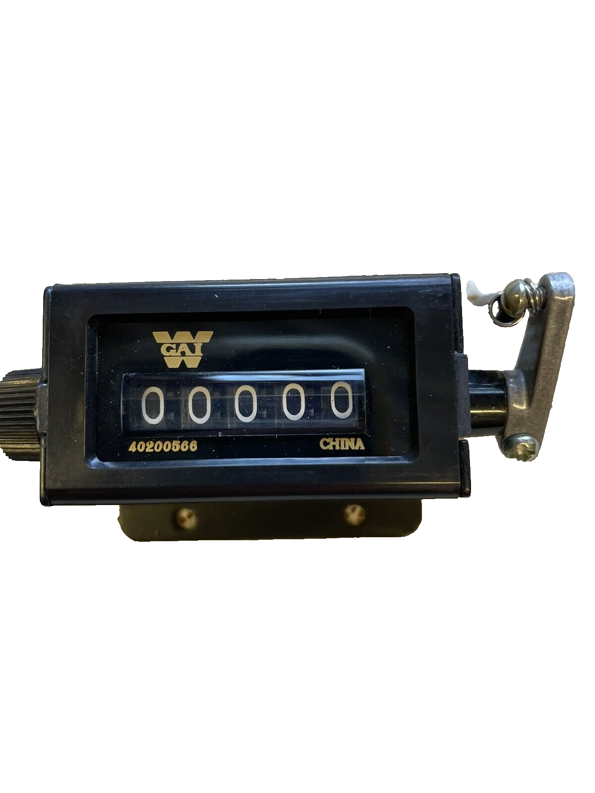 5 Digit Mechanical Re-settable pull-stroke tally counter - 2pack Machine Counter