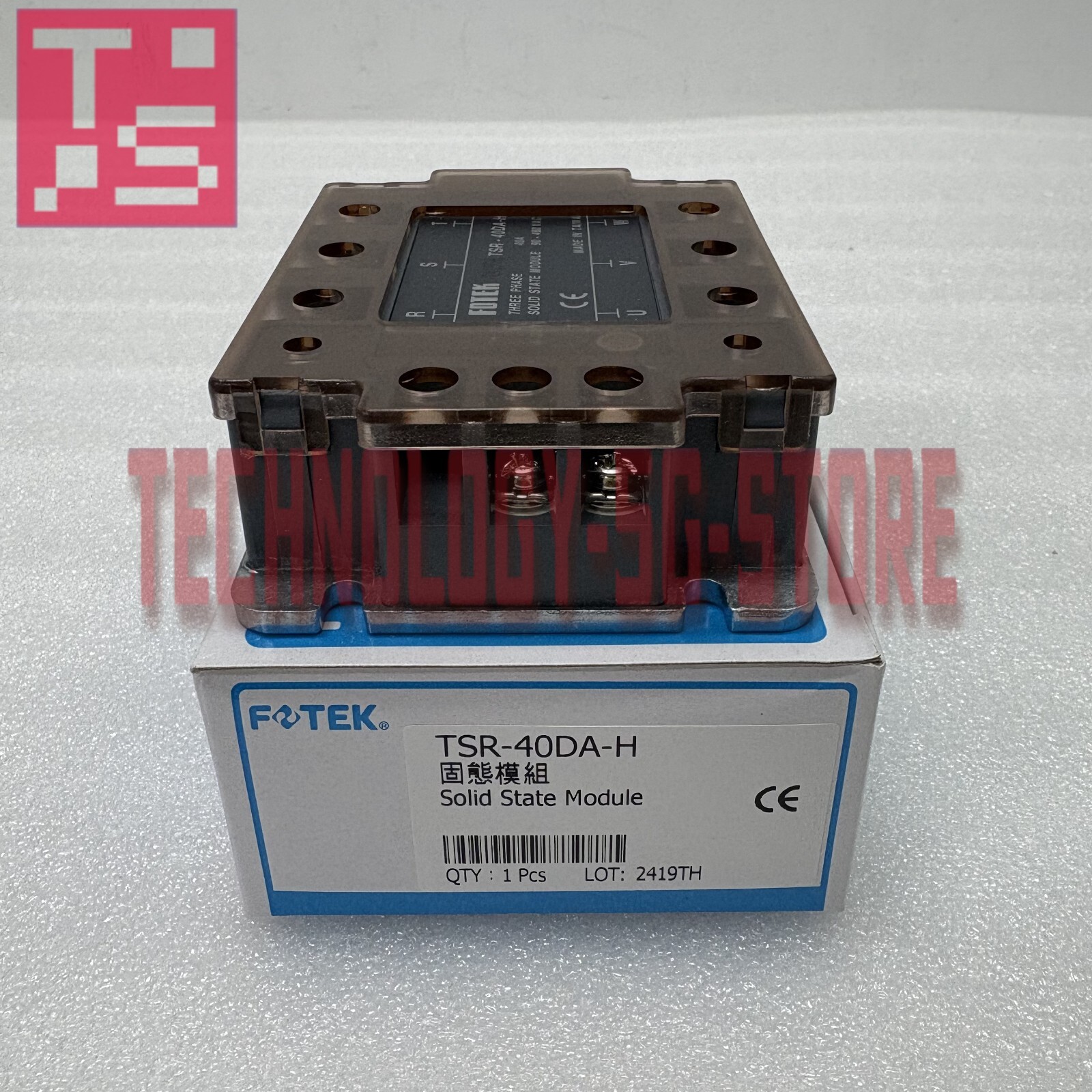 New FOTEK TSR-40DA-H Solid state relay